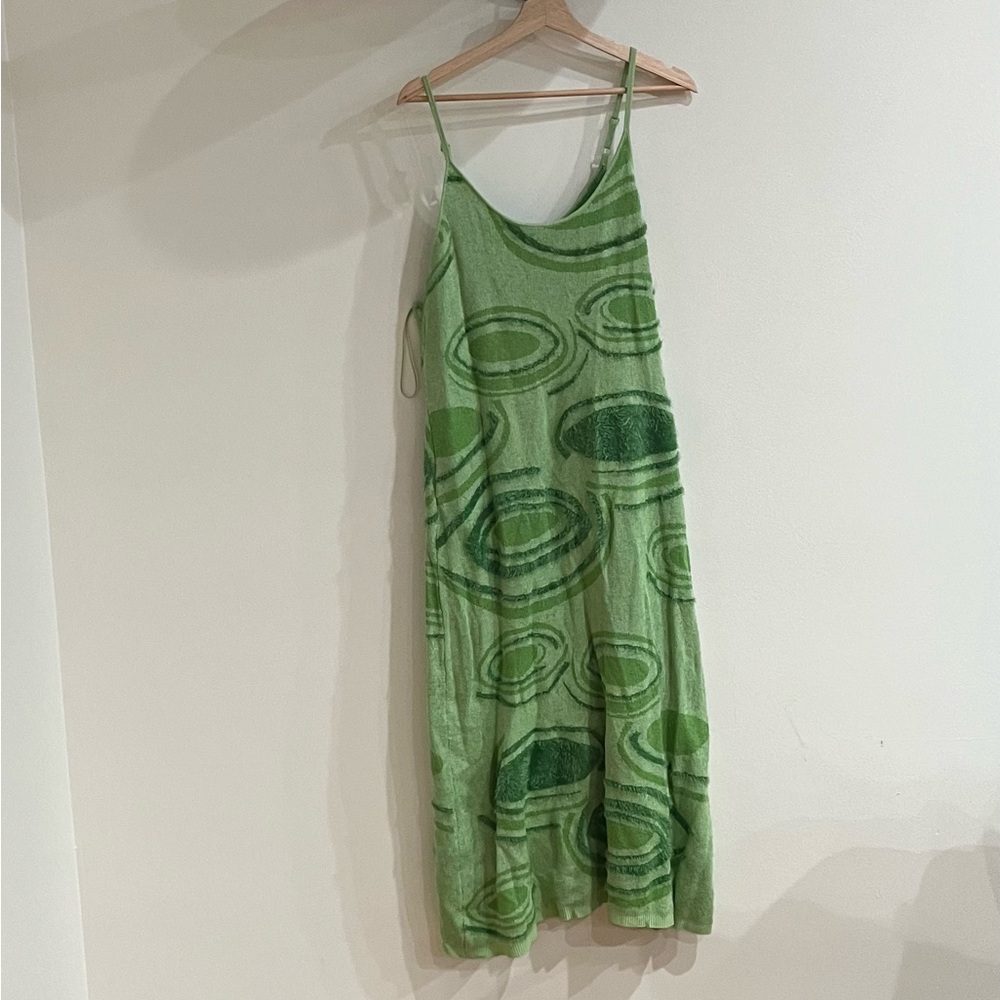 House of Sunny green Hockney dress